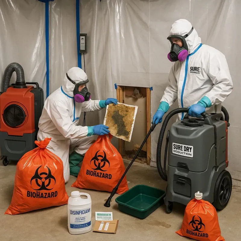 Contaminated Water Handling Protocols process in Door County, WI