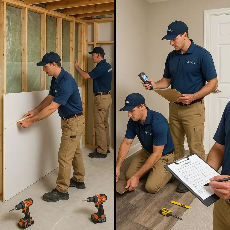 Repairs and Reconstruction process in Door County, WI